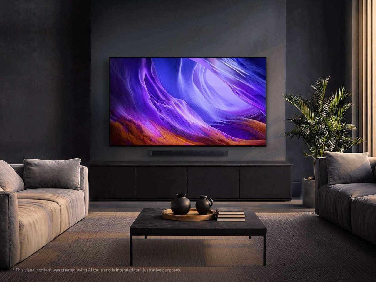 טלוויזיה חכמה 65 אינץ' Samsung OLED 4K S85H דגם QE65S85H | יבואן רשמי-משלוח מהיר