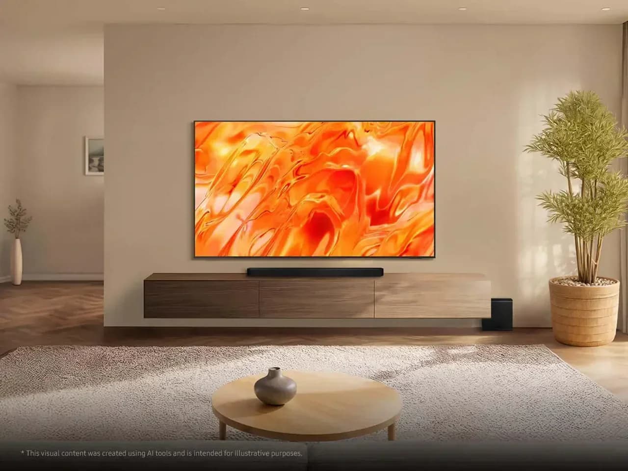 טלוויזיה חכמה 85 אינץ׳ Samsung QE85QN70H Neo QLED 4K Vision AI - יבואן רשמי