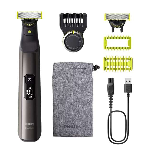 מכונת גילוח ועיצוב Philips OneBlade Pro 360 QP6552/15 לפנים ולגוף - יבואן רשמי