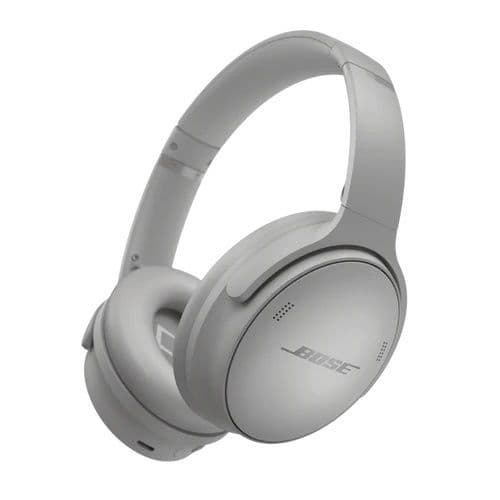 אוזניות קשת אלחוטיות ביטול רעשים Bose QuietComfort Headphones מבית בוס בצבע אפור אור ירח - יבואן רשמי | משלוח מהיר