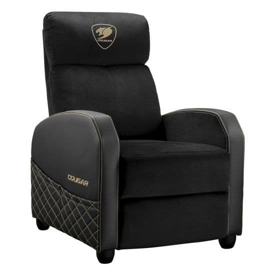 ספת גיימינג נשכבת COUGAR RANGER ELITE Gold קוגר 160° ריפוד עור PVC עד 135 ק"ג | יבואן רשמי