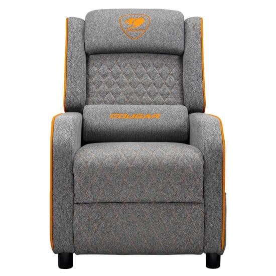 ספת גיימינג COUGAR RANGER ONE Gray קוגר כורסה מבד נושם, הטיה 160 מעלות ומשקל 150 ק"ג | יבואן רשמי
