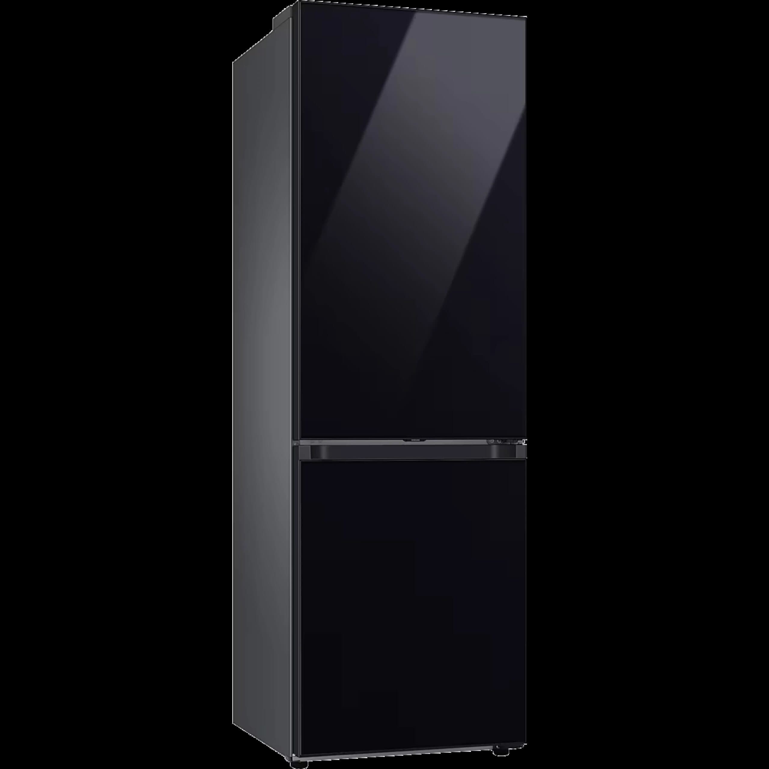 Samsung Bespoke RB35C6225BK – מקרר 2 דלתות מקפיא תחתון 344 ליטר שחור פיאנו קו אפס עם פונקציית שבת | יבואן רשמי