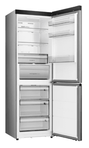 מקרר 2 דלתות מקפיא תחתון HISENSE RB3K330SEIE הייסנס 330 ליטר NO-FROST נירוסטה יבואן רשמי