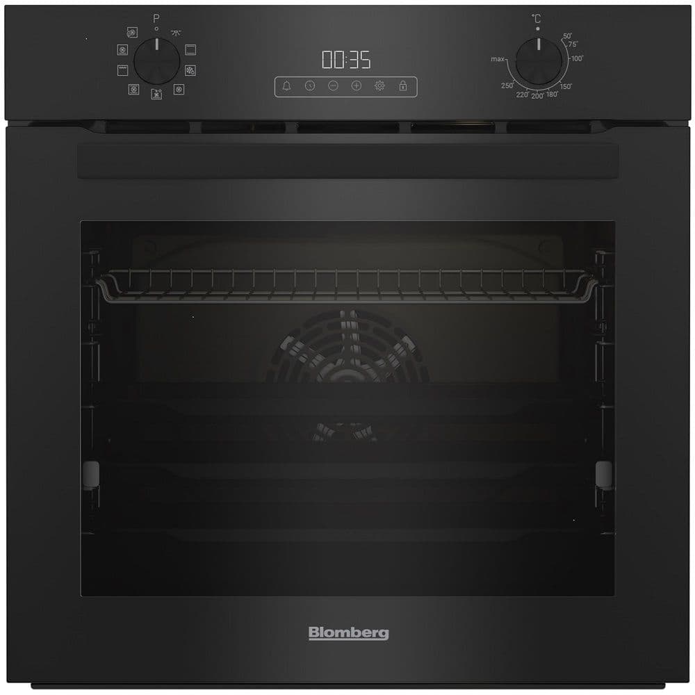 Blomberg ROEN8207IL – תנור בנוי 72 ליטר שחור עם Air Fry וטורבו אקטיבי | יבואן רשמי