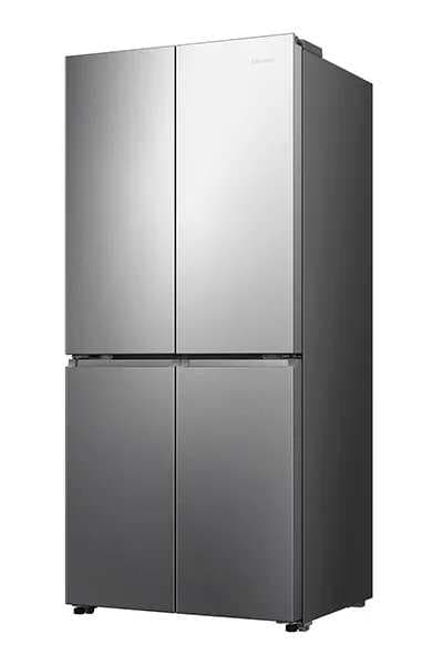 Hisense RQ58S / RQ58BS – מקרר 4 דלתות נירוסטה 483 ליטר עם מקפיא תחתון NoFrost Inverter - יבואן רשמי