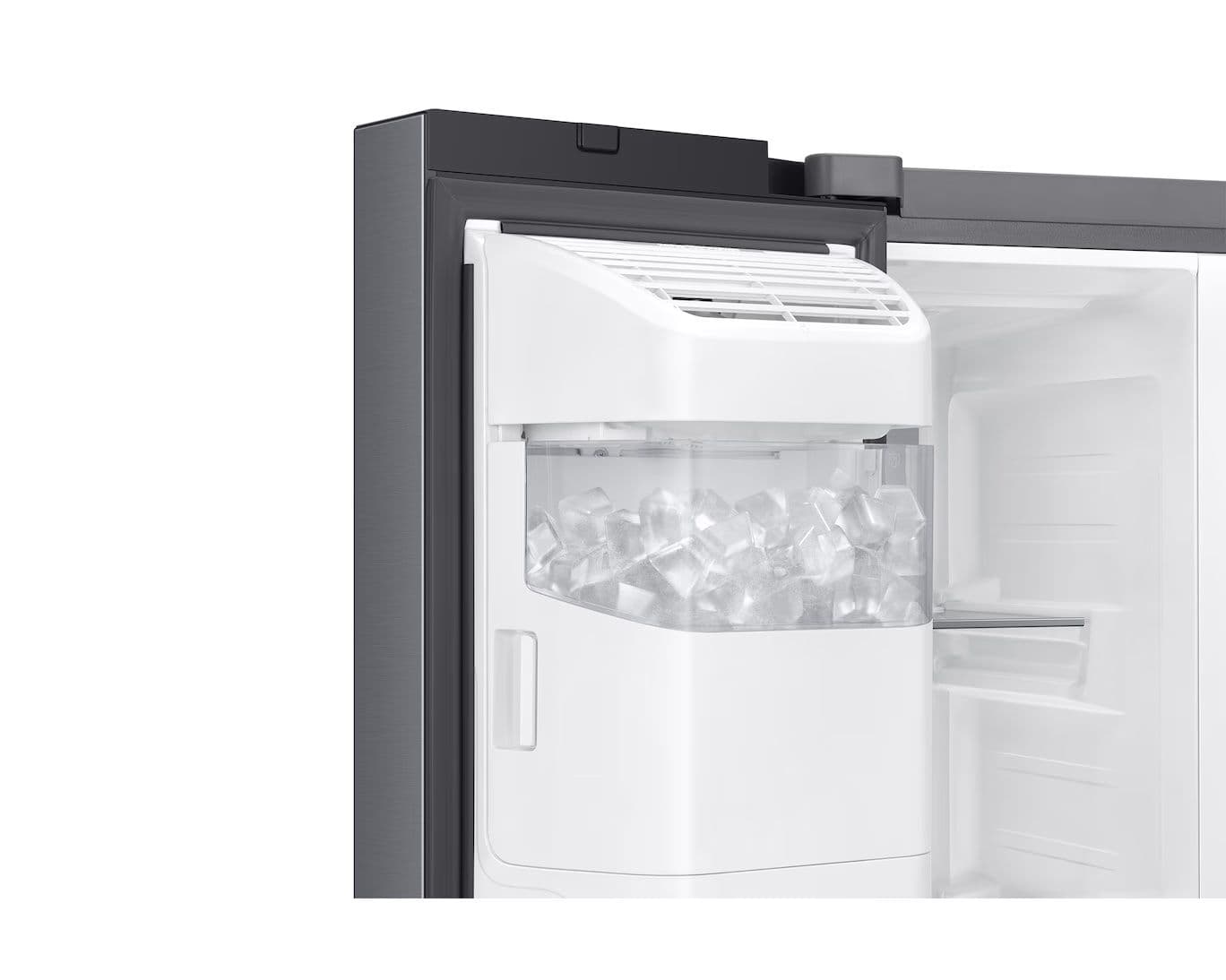 Samsung RS70F64KET - מקרר SBS דלת מול דלת 635 ליטר עם קיוסק והתקן שבת | יבואן רשמי משלוח מהיר