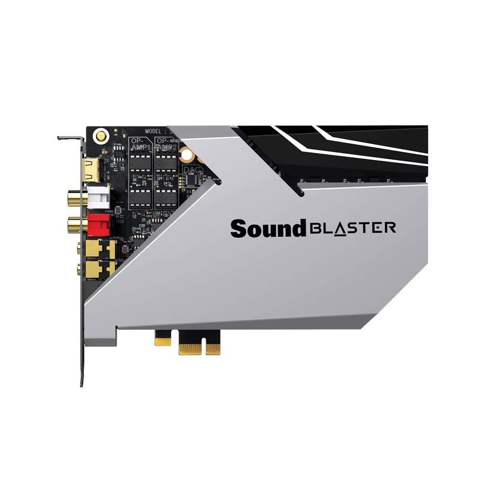 כרטיס קול פנימי Creative Sound Blaster AE-9 קריאייטיב PCI-e עם מגבר אוזניות Xamp - יבואן רשמי