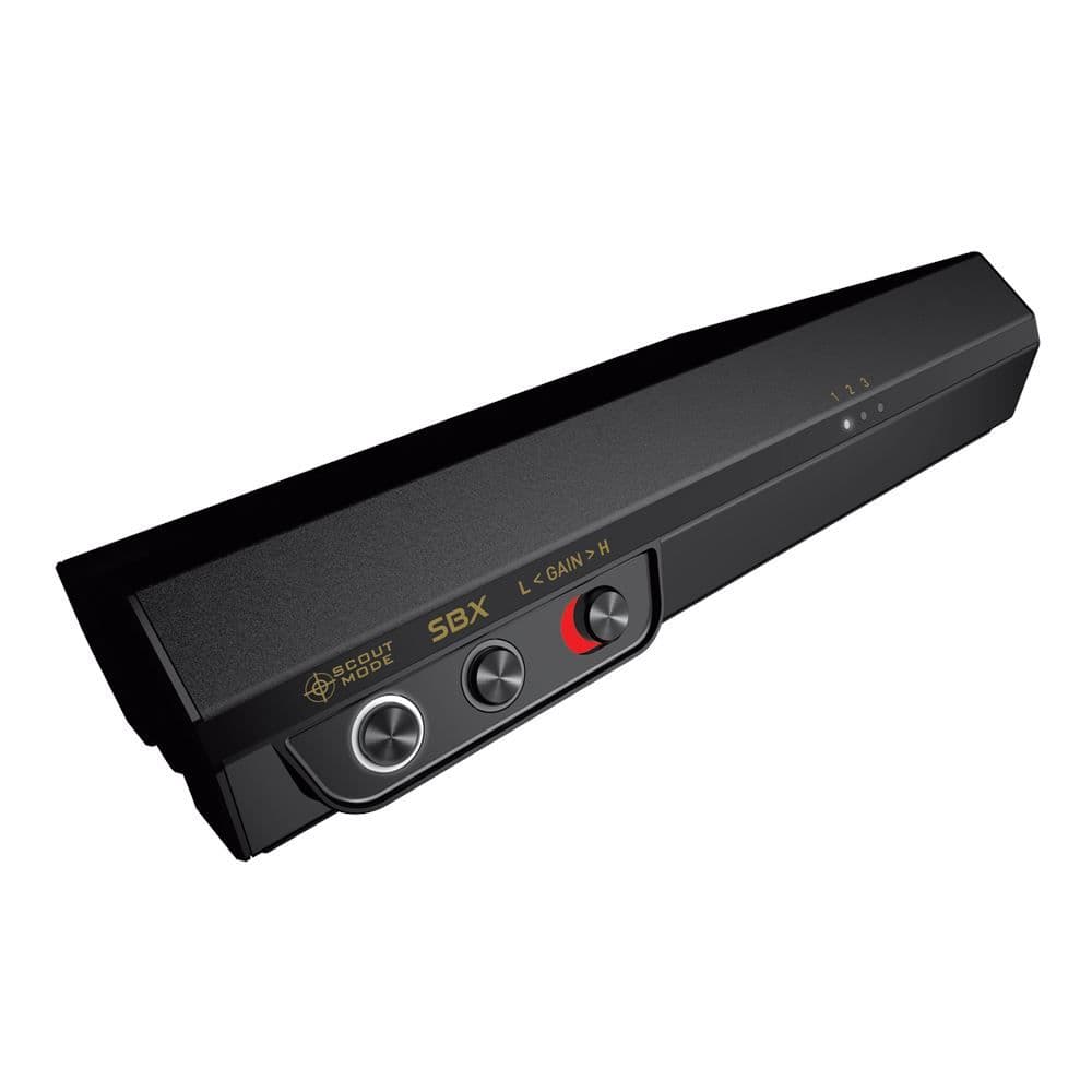 כרטיס קול חיצוני Creative Sound BlasterX G5 עם מגבר אוזניות 600Ohm וסאונד 7.1 - יבואן רשמי