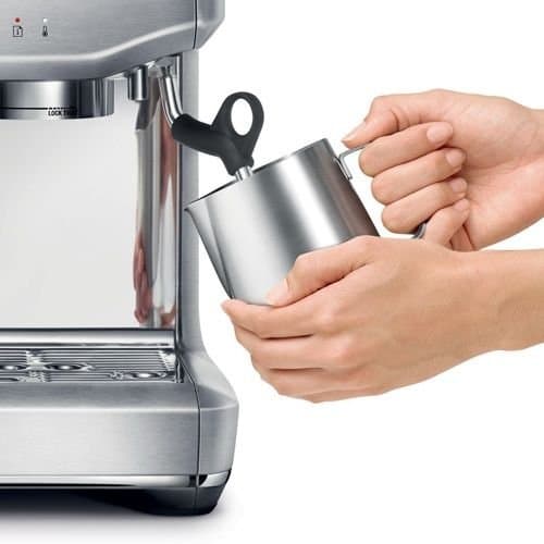 מכונת קפה טוחנת Sage SES876BSS בצבע נירוסטה Barista Express Impress - יבואן רשמי | משלוח מהיר