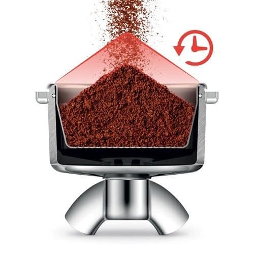 מכונת קפה טוחנת Sage SES876BSS בצבע נירוסטה Barista Express Impress - יבואן רשמי | משלוח מהיר