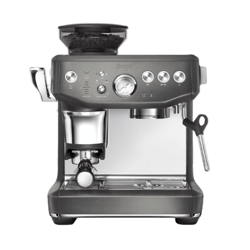 מכונת קפה טוחנת Sage SES876BST בצבע נירוסטה מושחרת Barista Express Impress - יבואן רשמי