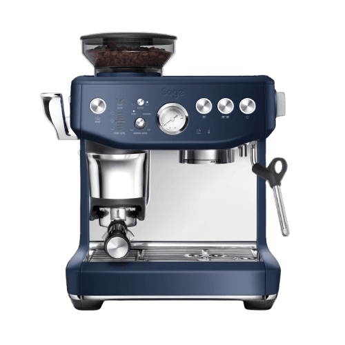 מכונת קפה טוחנת Sage SES876DBL בצבע כחול עמוק Barista Express Impress - יבואן רשמי | משלוח מהיר