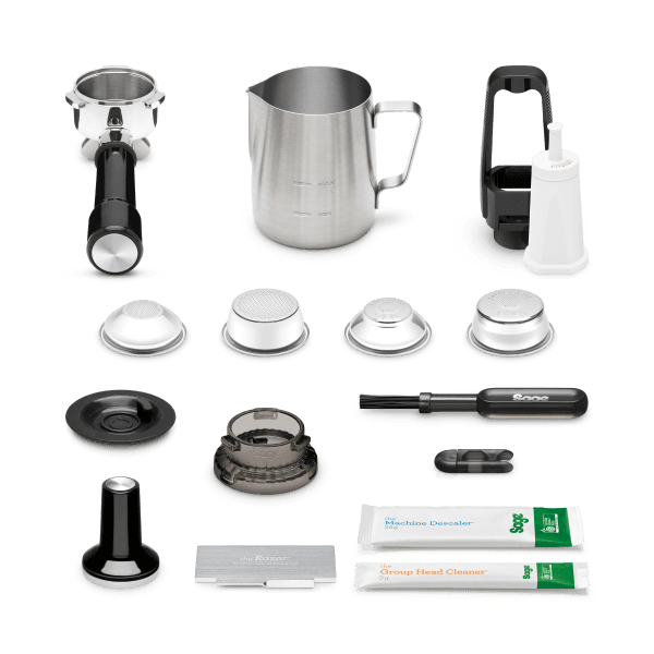מכונת קפה טוחנת Sage SES878BSS נירוסטה Barista Pro - יבואן רשמי משלוח מהיר