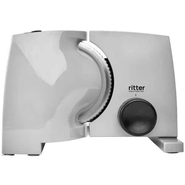 פורס מזון חשמלי Ritter sigma 1 ריטר עם סכין משוננת 17 ס"מ וכוונון 0-20 מ"מ תוצרת גרמניה