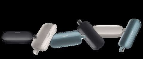 רמקול אלחוטי נייד Bose SoundLink Flex Gen 2 בצבע אבן חול עם עמידות למים IP67 - יבואן רשמי