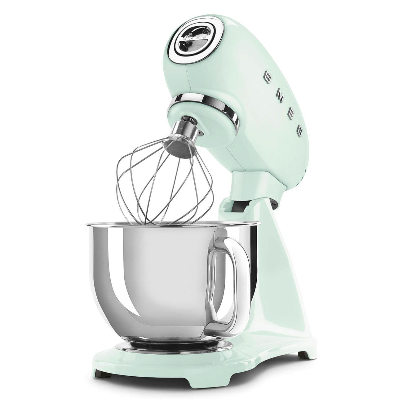 SMEG SMF03PGEU מיקסר רטרו SMEG שולחני צבע ירוק פסטל SMF03