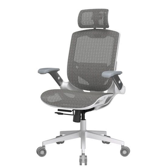 כיסא גיימינג Speeder One White לבן ארגונומי ואורתופדי למחשב כולל גב גבוה עם בד רשת ותמיכה מלאה - יבואן רשמי