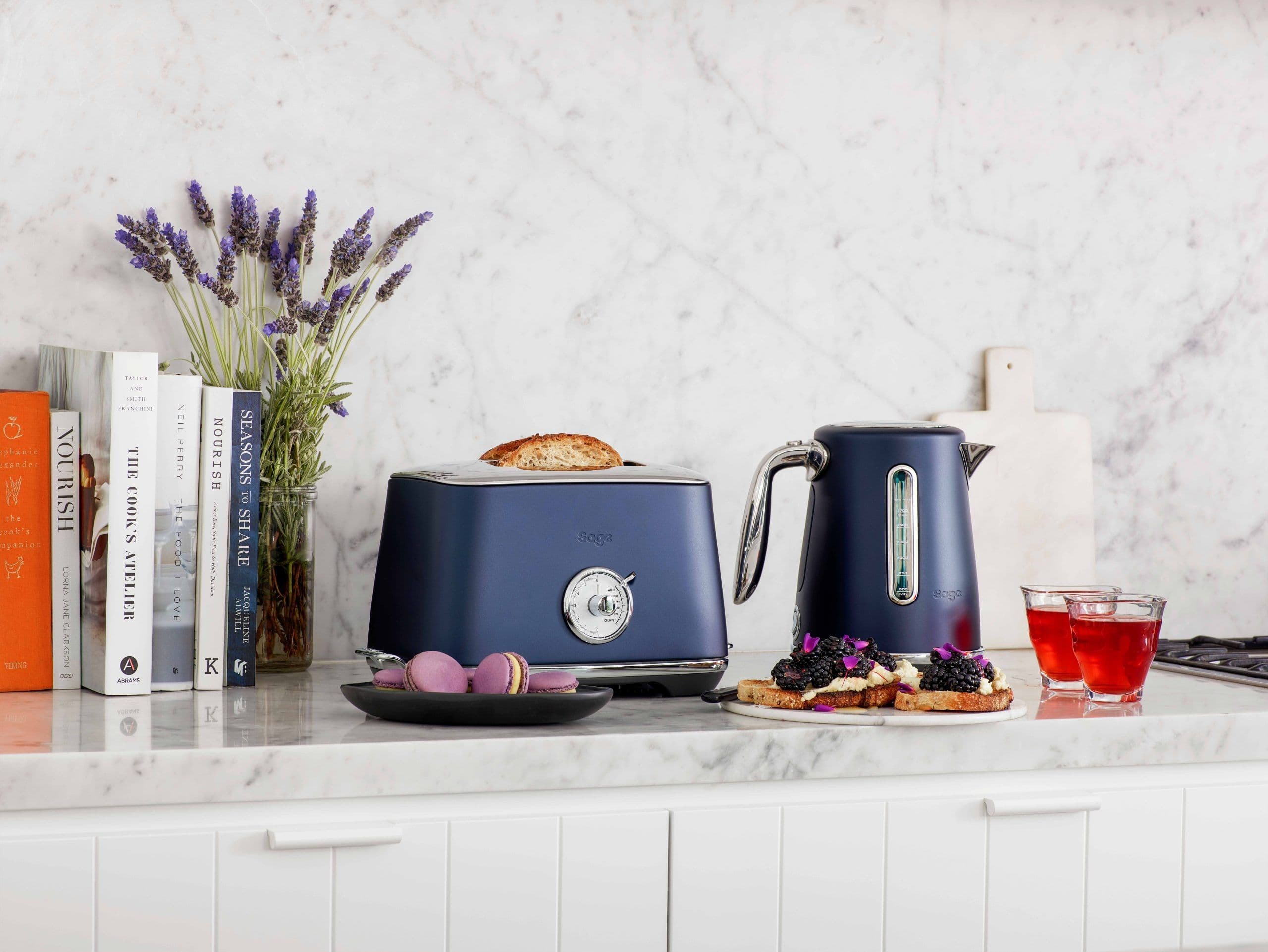 מצנם Sage the Toast Select™ Luxe STA735DBL ‏2 פרוסות בצבע כחול - יבואן רשמי | משלוח מהיר