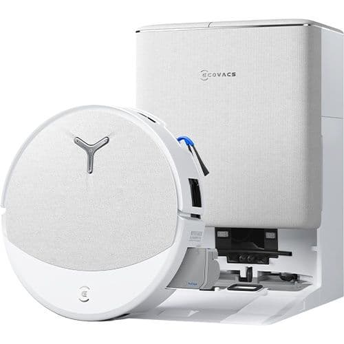 שואב אבק רובוטי שוטף ECOVACS DEEBOT T90 PRO OMNI אקווקס עם שטיפה 75°C ועוצמה 30,000Pa - יבואן רשמי | משלוח מהיר