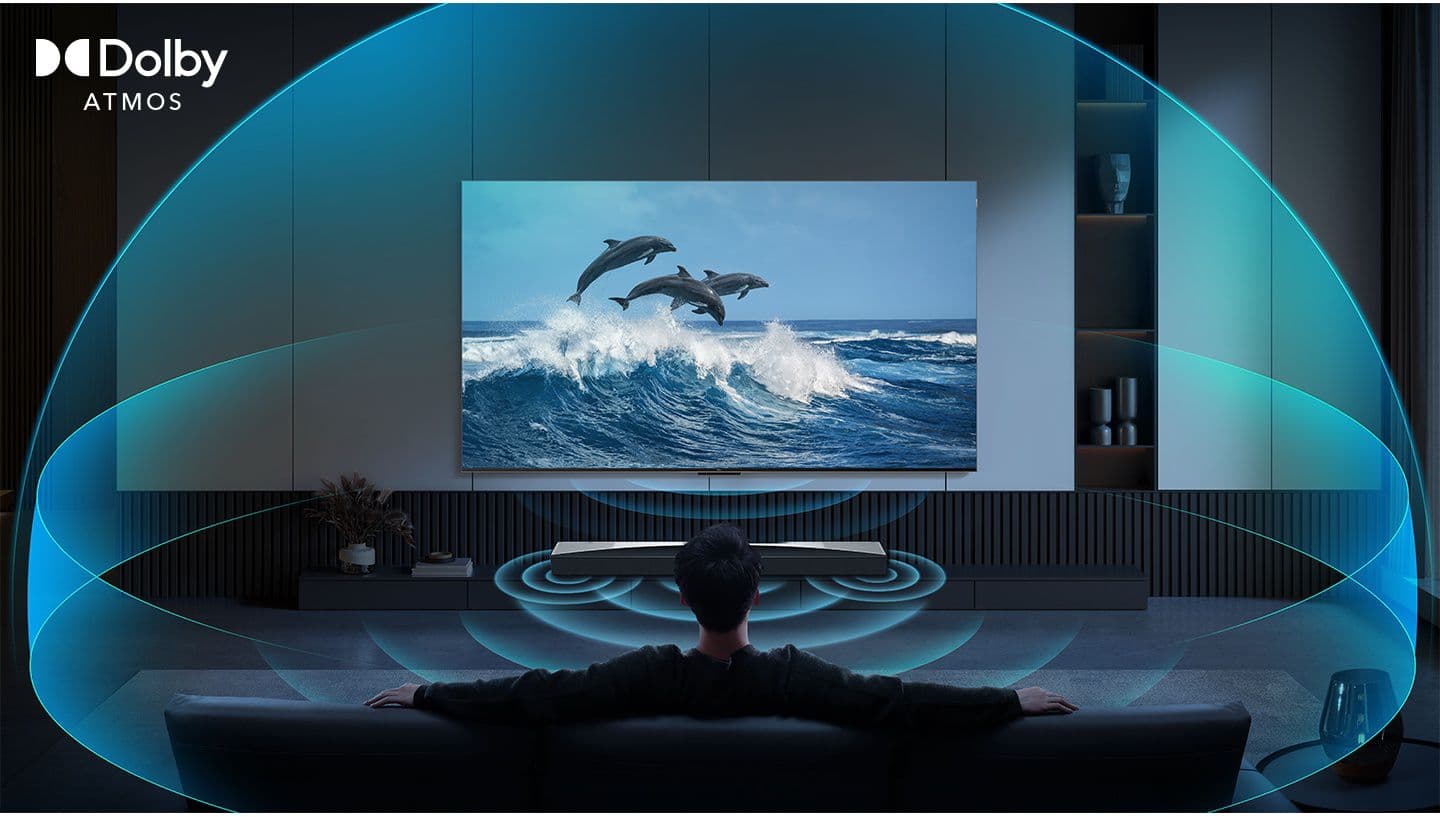 TCL Q75H מקרן קול Q Class 5.1.2 כולל סאבוופר אלחוטי ו-Dolby Atmos | יבואן רשמי
