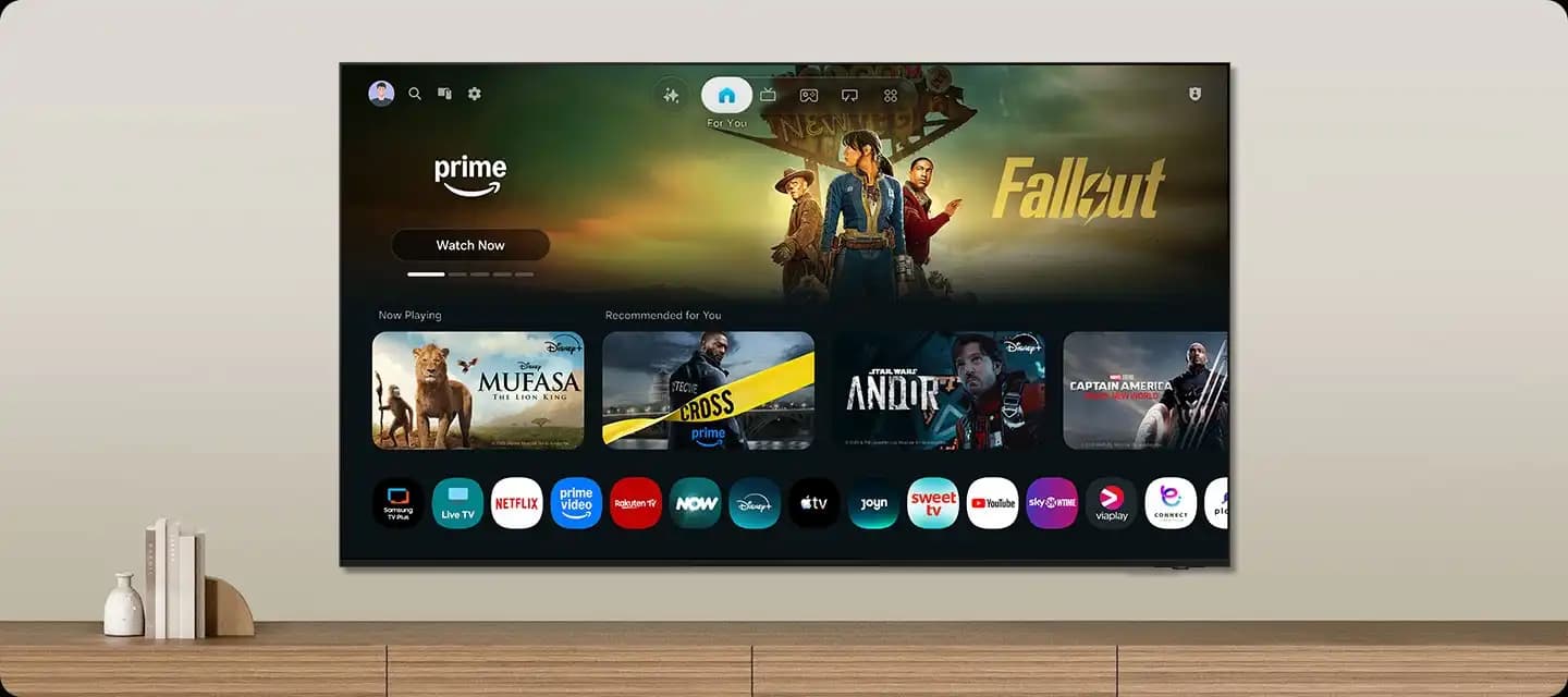 טלוויזיה חכמה Samsung UE100M90H ‏100 אינץ׳ Mini LED 4K Vision AI - יבואן רשמי