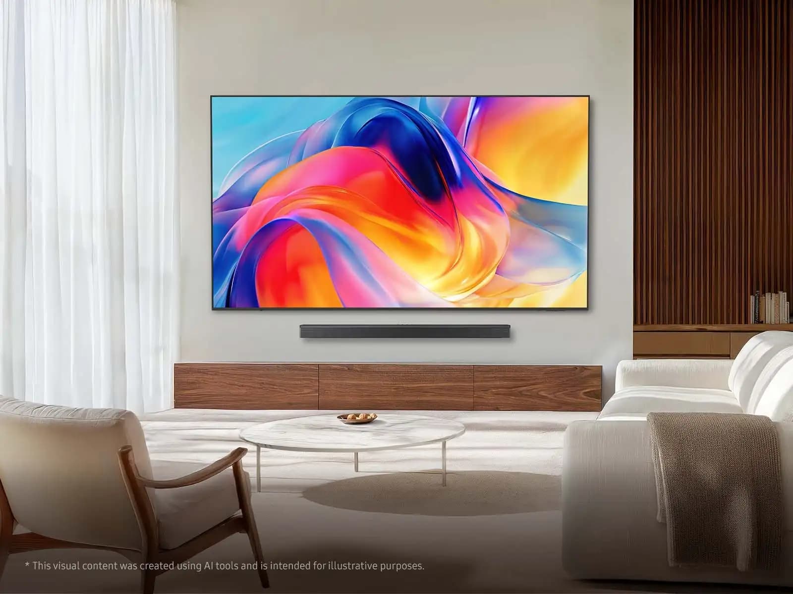 טלוויזיה חכמה 43 אינץ׳ Samsung UE43M70H Mini LED 4K Vision AI - יבואן רשמי | משלוח מהיר
