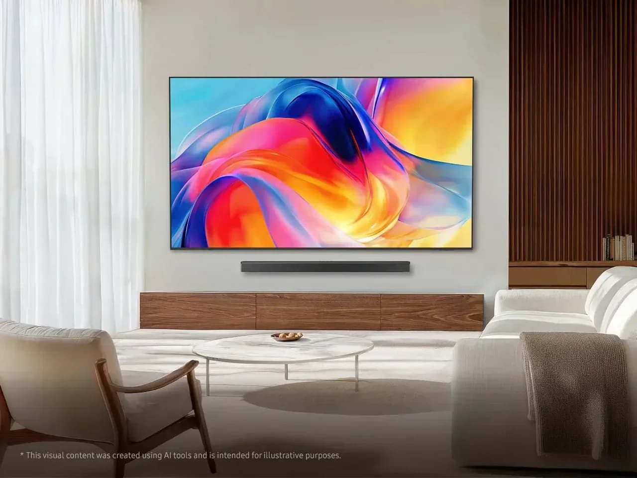 טלוויזיה חכמה 85 אינץ׳ Samsung UE85M70H Mini LED 4K Vision AI - יבואן רשמי