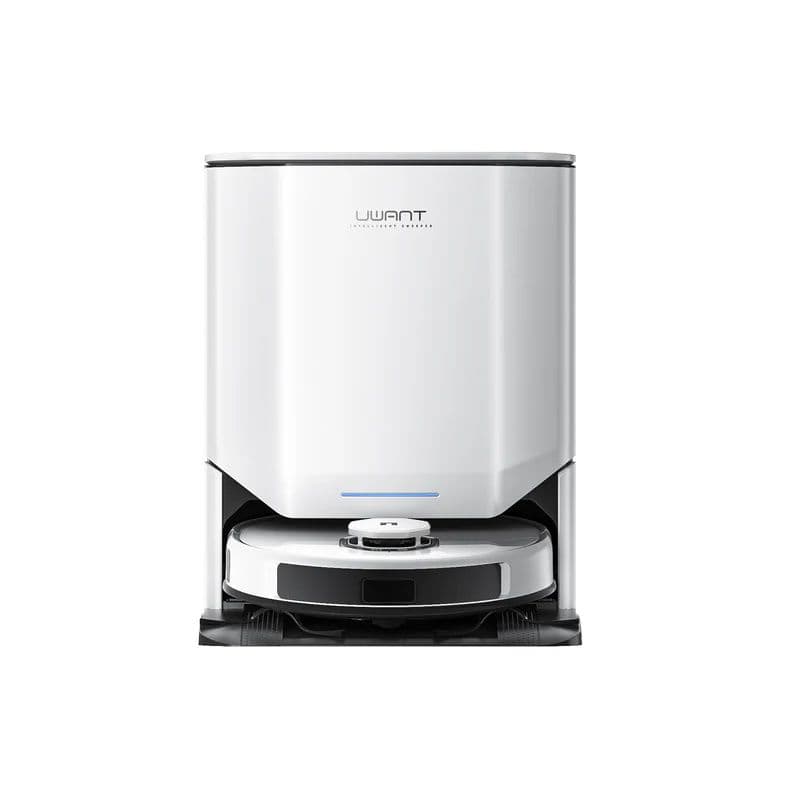 שואב אבק רובוטי שוטף UWANT U300 V25 13,000Pa עם רולר מקרצף ואפשרות חיבור לצנרת | יבואן רשמי-משלוח מהיר