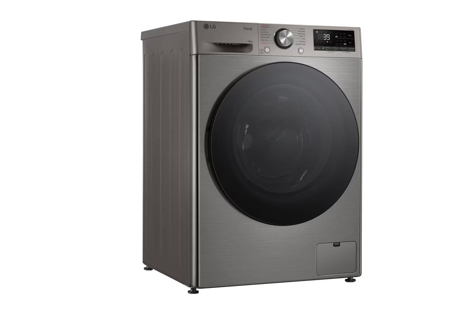 LG WF10214GBB – מכונת כביסה 10 ק"ג חכמה עם AI DD וקיטור Steam | יבואן רשמי