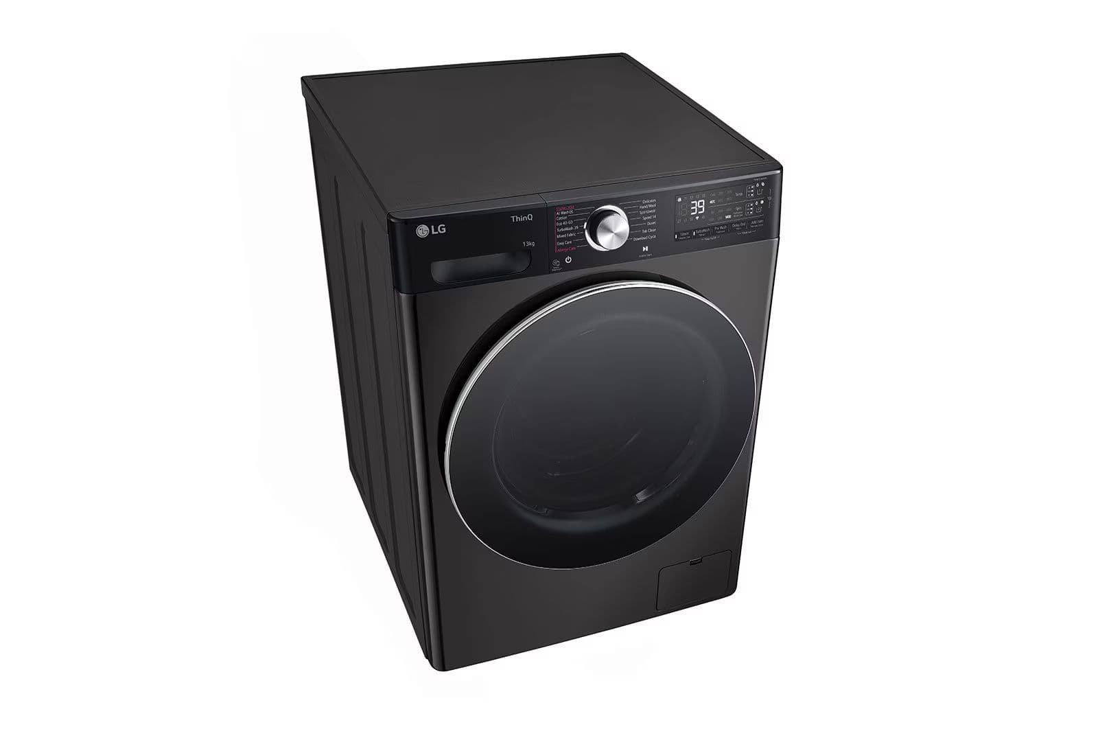 LG WF13314GBC – מכונת כביסה פתח קדמי 13 ק"ג עם AI DD & Steam+ | יבואן רשמי
