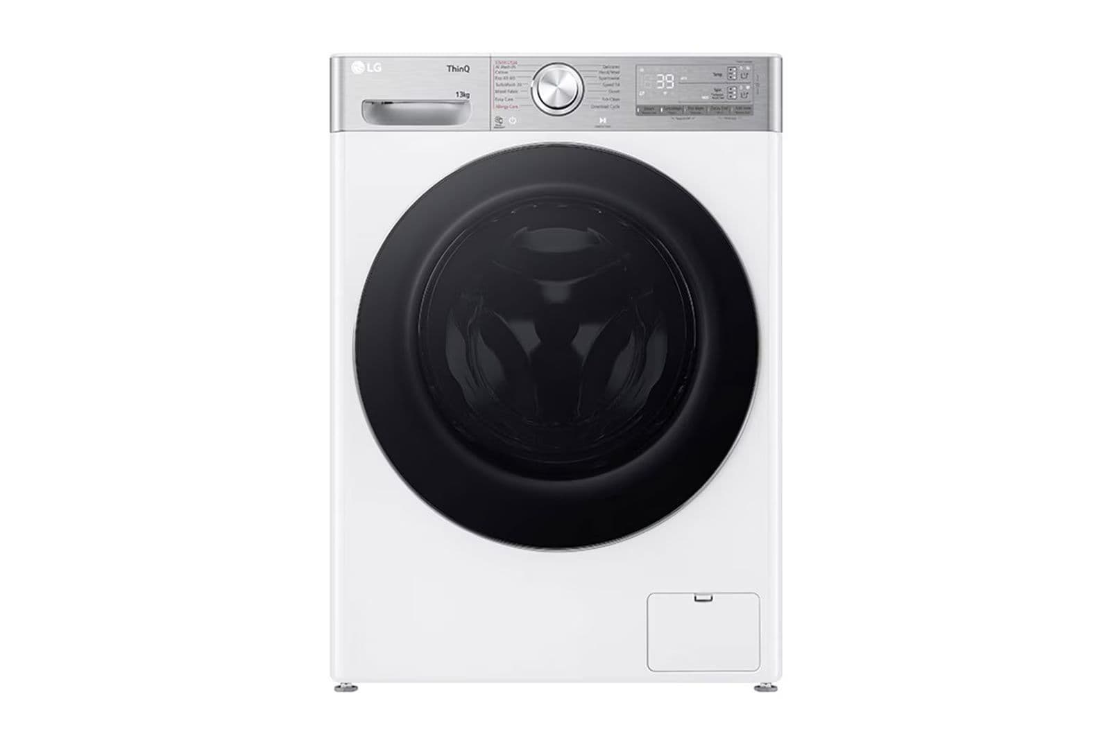 LG WF13314WBC – מכונת כביסה פתח קדמי 13 ק"ג עם AI DD & Steam+ | יבואן רשמי