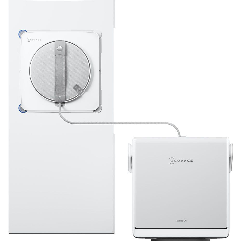 רובוט לניקוי חלונות ECOVACS WINBOT W2S OMNI – עם תחנת OMNI חכמה וניקוי קצוות TruEdge™ | יבואן רשמי משלוח מהיר