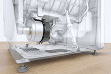 מכונת כביסה 8 ק"ג Gorenje WNH80 גורניה מנוע אינוורטר 1400 סל"ד עם שטיפה באדים ודירוג A