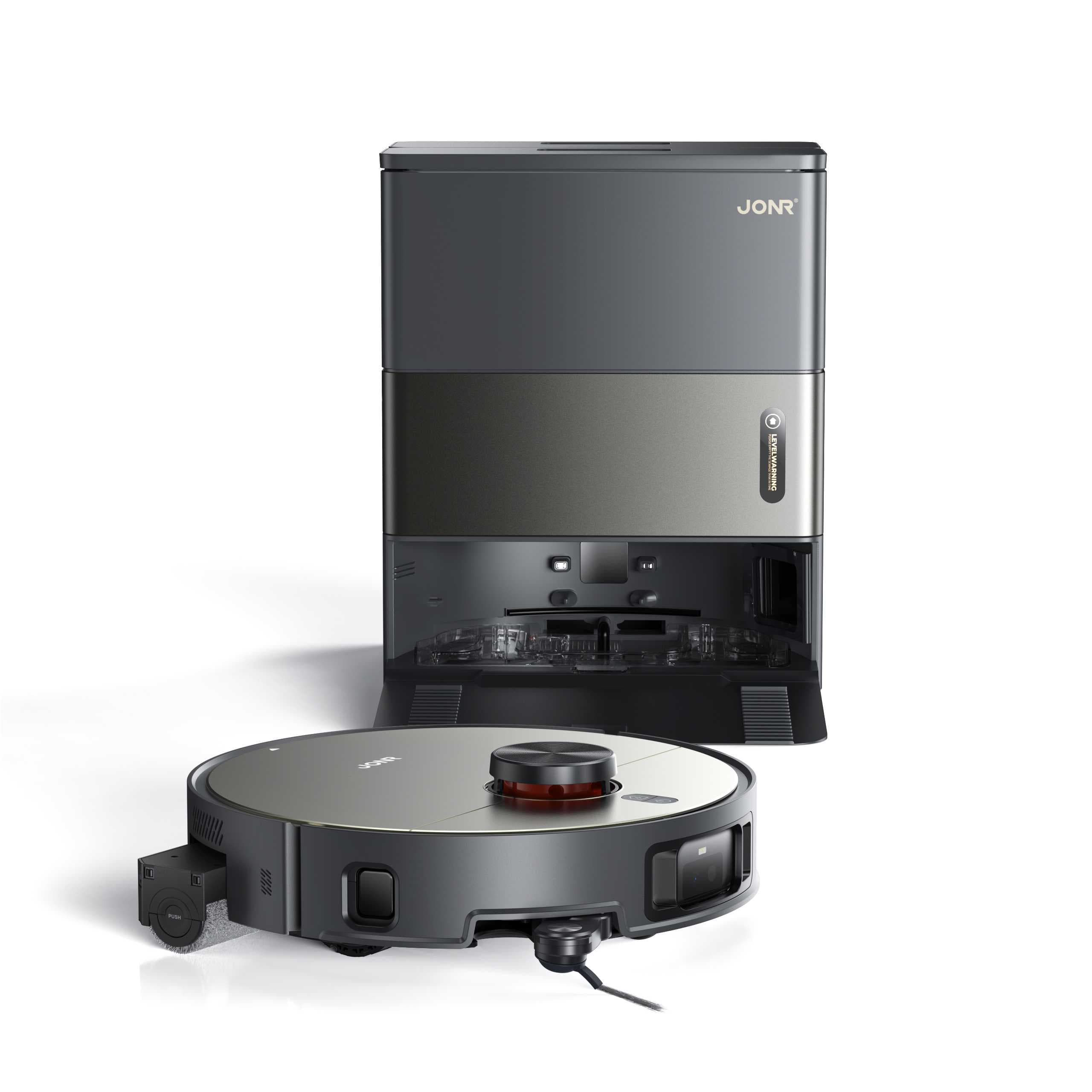שואב אבק שוטף רובוטי JONR X9 Pro Complete עוצמת 20000Pa ושטיפה במים חמים - יבואן רשמי