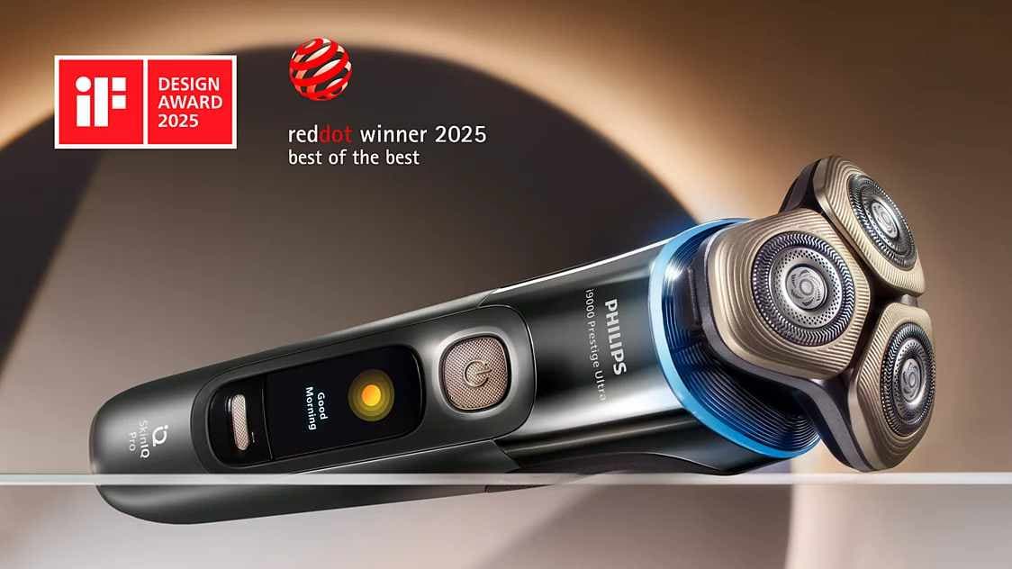 מכונת גילוח Philips i9000 Prestige Ultra XP9402/31 רטוב או יבש יבואן רשמי
