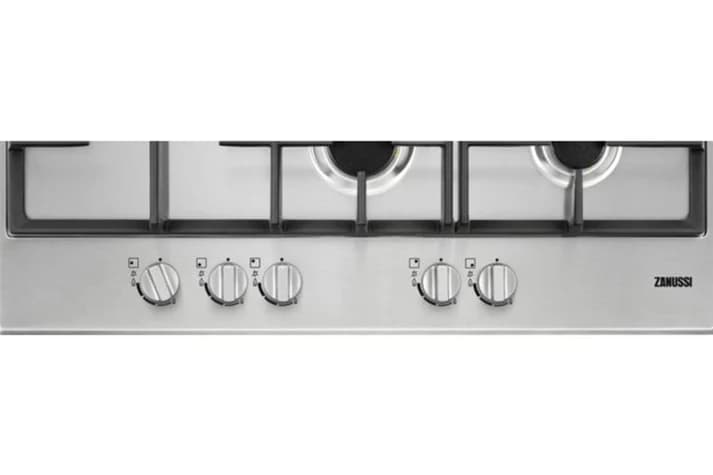 Zanussi ZGH76534XS: כיריים גז 5 מבערים 75 ס"מ נירוסטה | יבואן רשמי