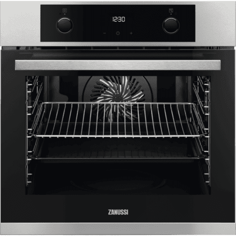 תנור אפייה בנוי Zanussi ZOB35894XU ‏71 ליטר תוצרת גרמניה בגימור נירוסטה | יבואן רשמי
