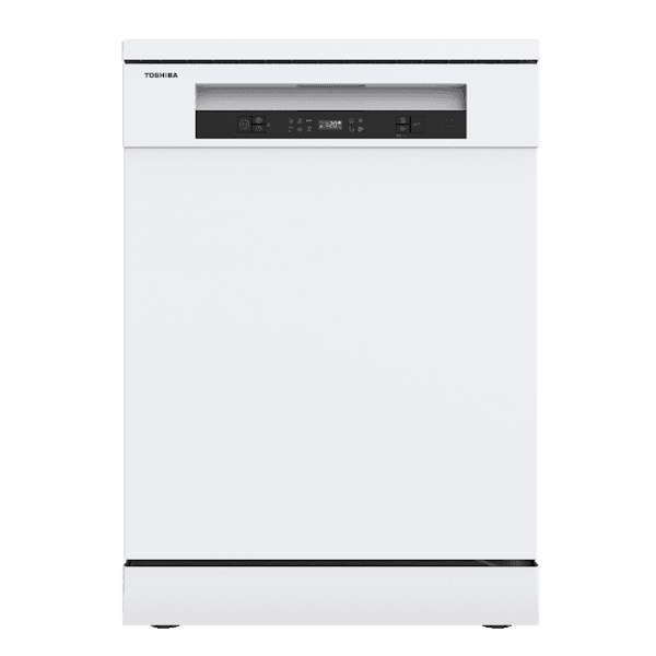 מדיח כלים Toshiba דגם DW-14F5ME(W)-IL טושיבה 60 ס"מ לבן להצבה חופשית כולל 14 מערכות ופתיחה אוטומטית - יבואן רשמי