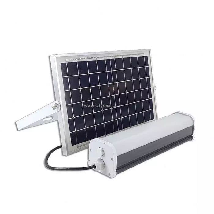 קיט תאורת לד סולארית לחרום/סוכה/מחסן NEWTEC 60W 10000Mah 600*60*45MM דגם ZD-DD-F