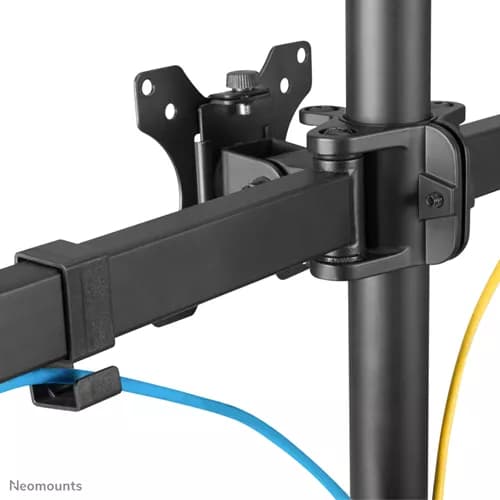 Neomounts FPMA-D550D3BLACK - זרוע שולחנית לשלושה מסכי מחשב 10–27 אינץ' | יבואן רשמי
