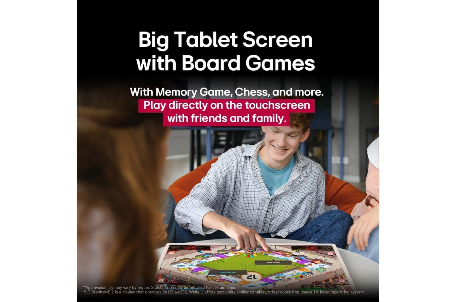 LG 27LX6TDGA מסך מגע נייד 27 אינץ LG StanbyME 2 QHD | יבואן רשמי משלוח מהיר
