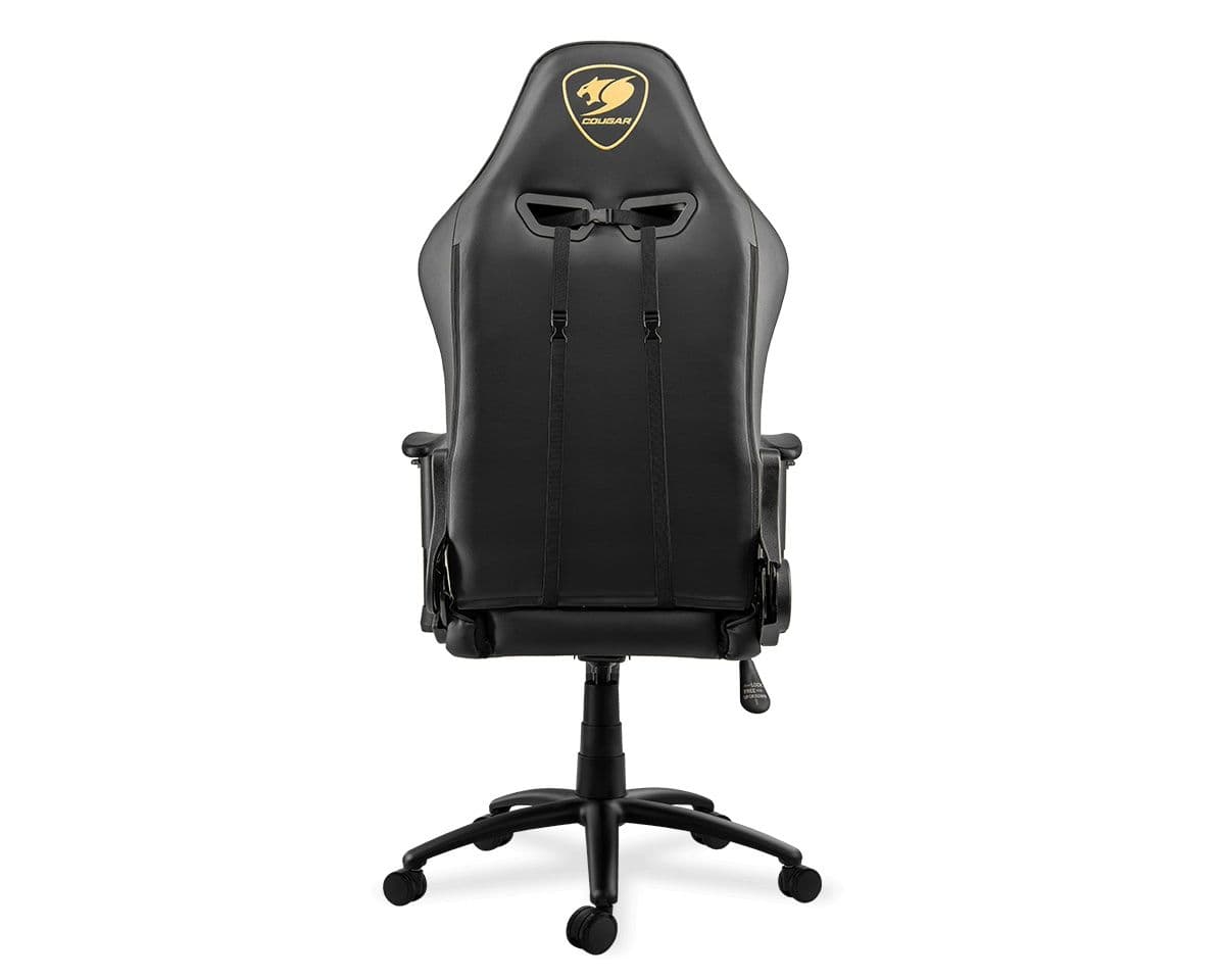כיסא גיימינג קוגר COUGAR Outrider Royal מקצועי עם שלדת פלדה, עור PVC נושם ובוכנה Class 4 עד 120 ק"ג יבואן רשמי