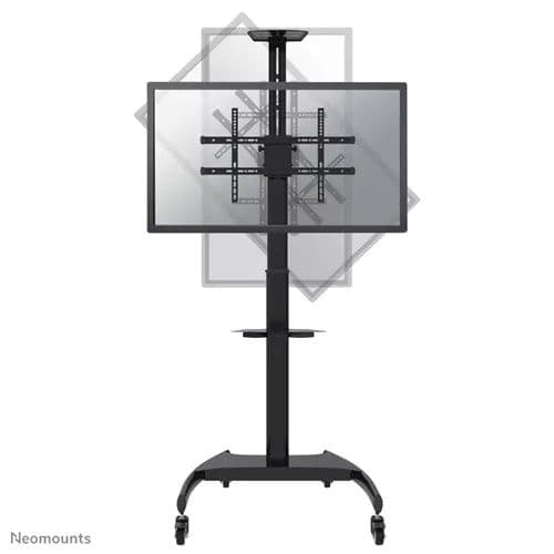 Neomounts PLASMA-M1900E - עגלת טלוויזיה ניידת מקצועית למסכים עד ‎75״ | יבואן רשמי