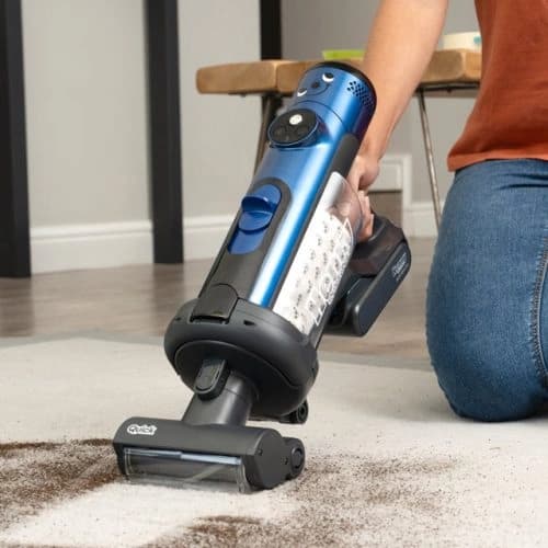 HENRY QUICK PET BLUE - שואב אבק אלחוטי נטען עם ריקון היגייני לבתים עם חיות מחמד | יבואן רשמי