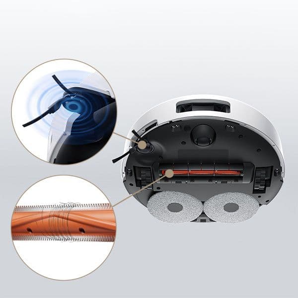 שואב אבק רובוטי שוטף Xiaomi Robot Vacuum 5 עם תחנת ניקוי אוטומטית – עוצמת שאיבה 20,000Pa - יבואן רשמי | משלוח מהיר