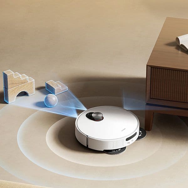 שואב אבק רובוטי שוטף Xiaomi Robot Vacuum 5 עם תחנת ניקוי אוטומטית – עוצמת שאיבה 20,000Pa - יבואן רשמי | משלוח מהיר