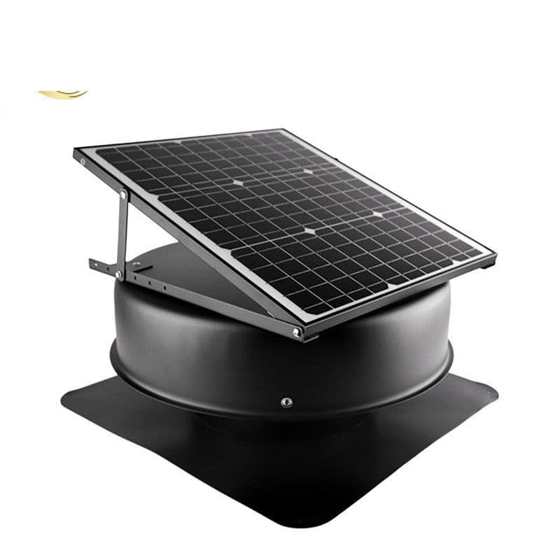 וונטה סולארית 35W לאוורור חללים גדולים עד 240 מ״ר - מנוע Brushless חכם | יבואן רשמי