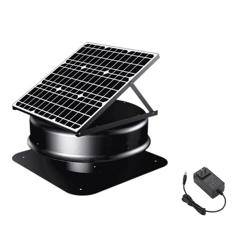 וונטה סולארית 35W לאוורור חללים גדולים עד 240 מ״ר - מנוע Brushless חכם | יבואן רשמי