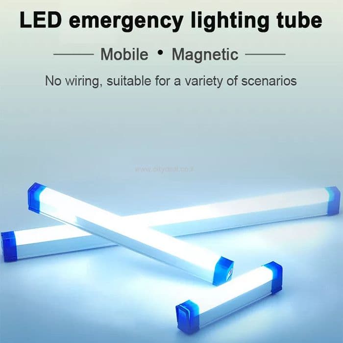 תאורת חירום USB 40W 1200Mah -זמן עבודה (3-5 שעות) | דגם RLO-YDG-40W